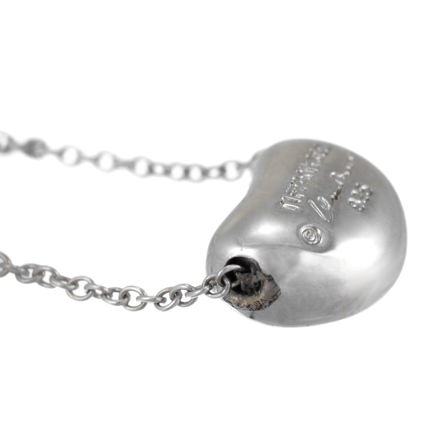 ティファニー エルサペレッティ ビーン スモール ペンダントネックレス シルバー SV925 スターリングシルバー S TIFFANY&Co._画像3