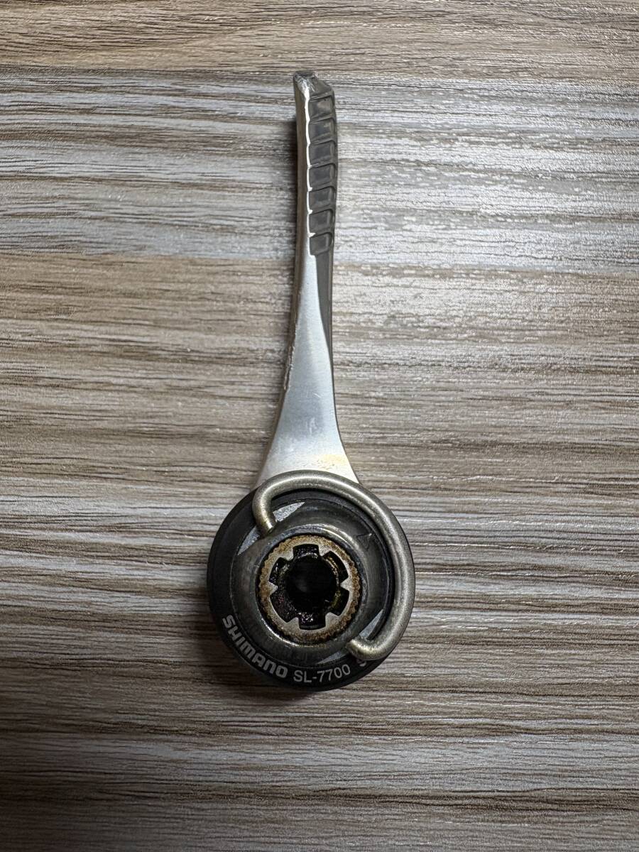 SHIMANO シマノ SL-7700 DURA-ACE 2x9s （※フロントレバー用アダプタに一部欠けあり）