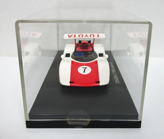 ■ EBBRO 1/43 TOYOTA７ ２臺セット トヨタ 7 日本カンナム 1969 #6 ホワイト/オレンジ & #7 ホワイト/レッド エブロ ミニカー