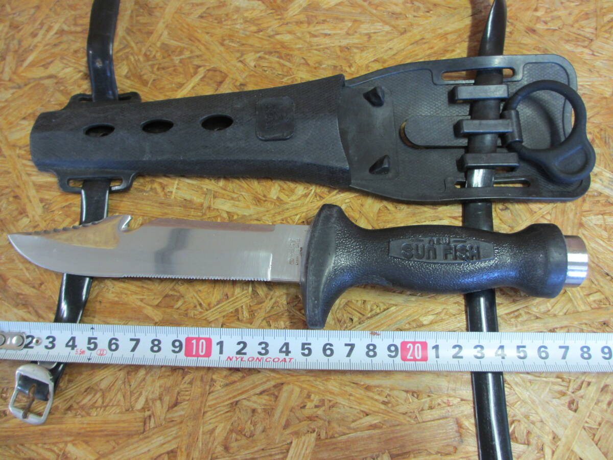 ☆DIVER`s KNIFE sun FISH ダイバーズナイフ JAPAN