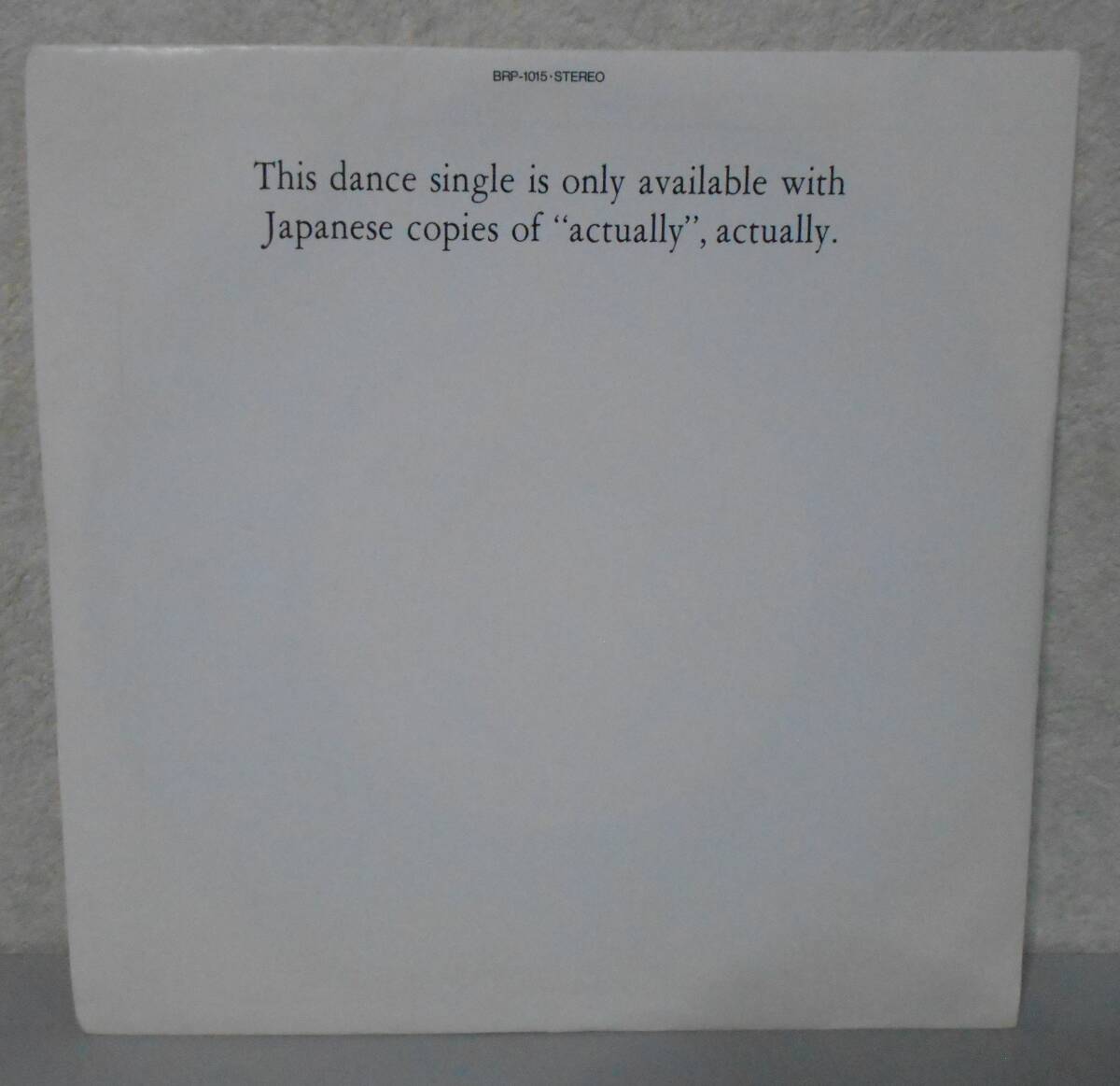 ◆ペット?ショップ?ボーイズ(非売品)　オール?ウエイズ?オン?マインド/ハート◆