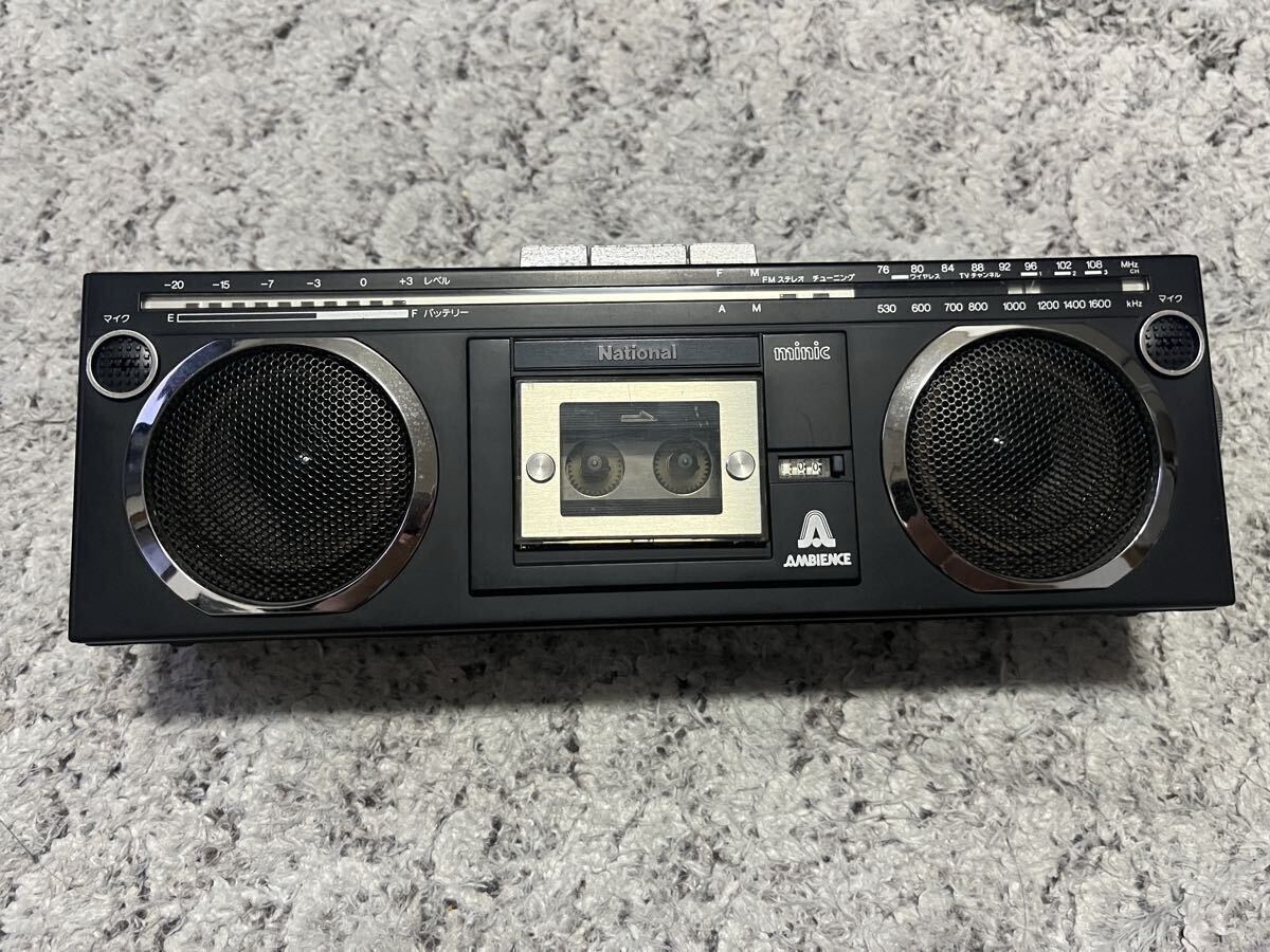 ナショナル National RN-Z600 マイクロカセット ラジカセ