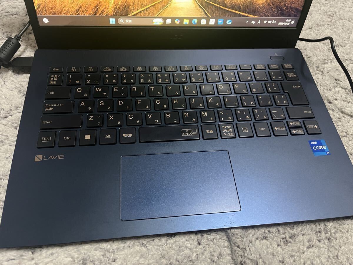 NEC LAVIE N14 ノートパソコン PC-N1475BAL-E3 Core i7 SSD512GB 8GB 電源ケーブル_画像5