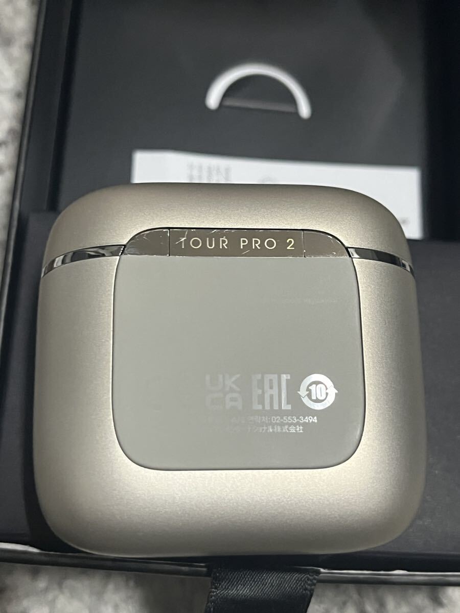 ハイブリッドノイズキャンセリング完全ワイヤレスイヤホン JBL Tour Pro 2 JBLTOURPRO2 シャンパンゴールド