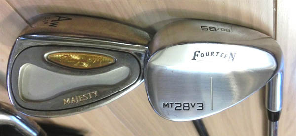 ★最高級マジェスティゴルフ?フルセット★ウッド5本★アイアン9本（おまけ付きAW51°度＋AW48°）パター1本?送料無料?美品