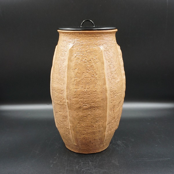 茶道具　梔子水指　如心斎好　川崎和楽