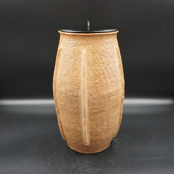 茶道具　梔子水指　如心斎好　川崎和楽