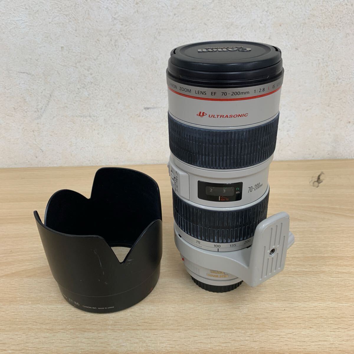 中古品 カメラレンズ キヤノン Canon EF 70-200mm F2.8 L IS USM 望遠(yuǎn)ズームレンズ 一眼カメラ用