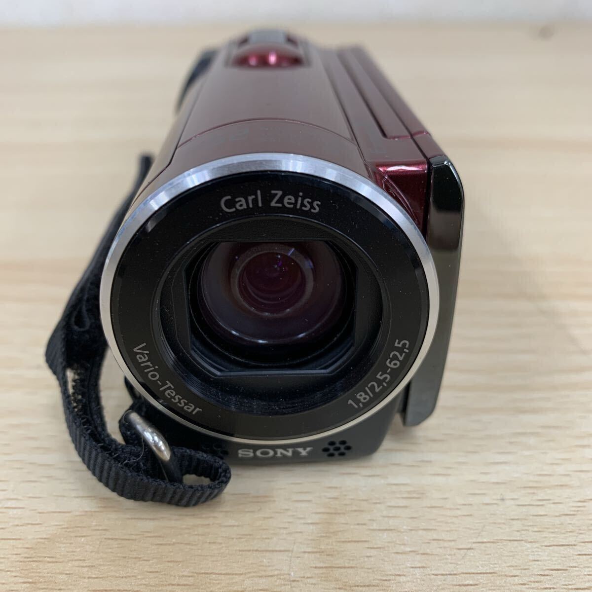 中古品 ソニー SONY ハンディカム Handycam デジタルビデオカメラ HDR-CX170 レッド 2010年制 ビデオカメラ?デジタルカメラ