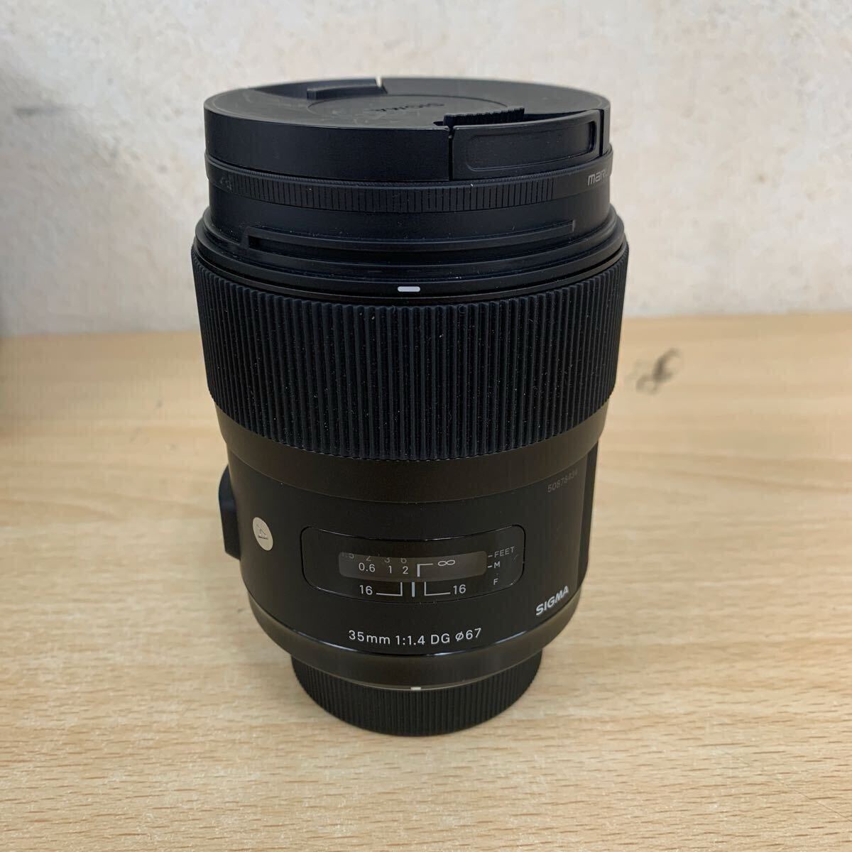中古品?美品 カメラレンズ シグマ SIGMA 35mm F1.4 DG HSM Art FOR NIKON ニコン用マウント 単焦點(diǎn)レンズ 一眼カメラ用