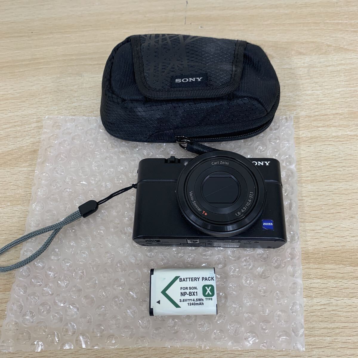 中古品 コンパクトデジタルカメラ ソニー SONY サイバーショット Cyber-shot DSC-RX100 ブラック コンデジ?デジタルカメラ