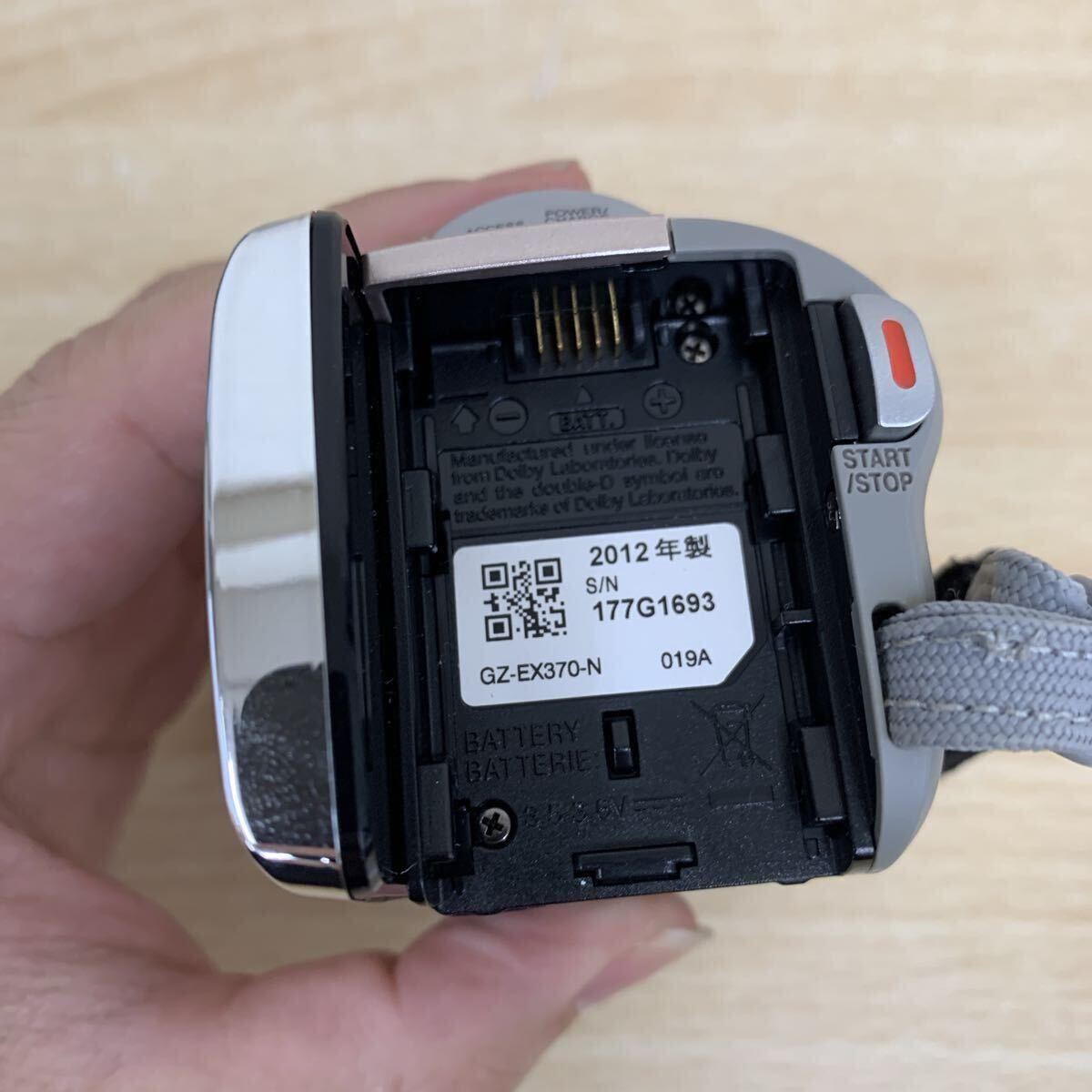 中古品 JVC エブリオ Everio デジタルビデオカメラ GZ-EX370 ピンクゴールド 2012年制 デジタルカメラ?ビデオカメラ