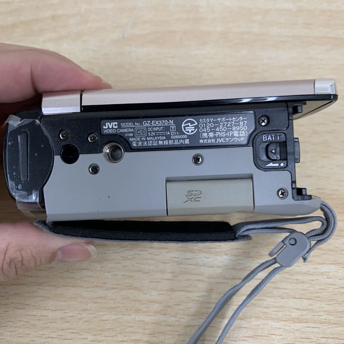 中古品 JVC エブリオ Everio デジタルビデオカメラ GZ-EX370 ピンクゴールド 2012年制 デジタルカメラ?ビデオカメラ