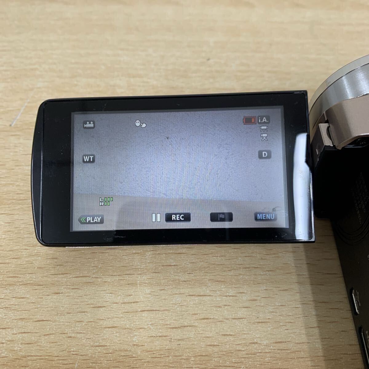 中古品 JVC エブリオ Everio デジタルビデオカメラ GZ-EX370 ピンクゴールド 2012年制 デジタルカメラ?ビデオカメラ