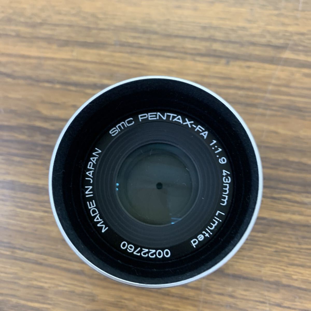 中古品 smc PENTAX-FA 43mm F1.9 Limited レンズ ペンタックス
