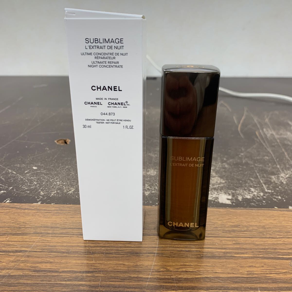 未使用品 CHANEL シャネル サブリマージュ レクストレ ドゥ ニュイ コンサントレ 30ml 送料無料
