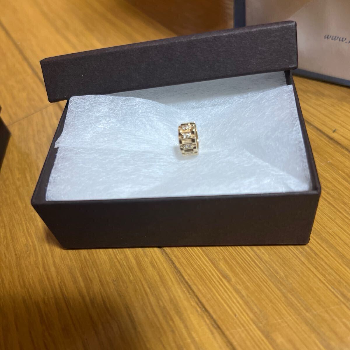 AVALANCHE アヴァランチ　ダイヤモンド 10K イエローゴールド ピアス 10mm HIP HOP ヒップホップ　ジュエリー　アクセサリー　YELLOW GOLD_画像1