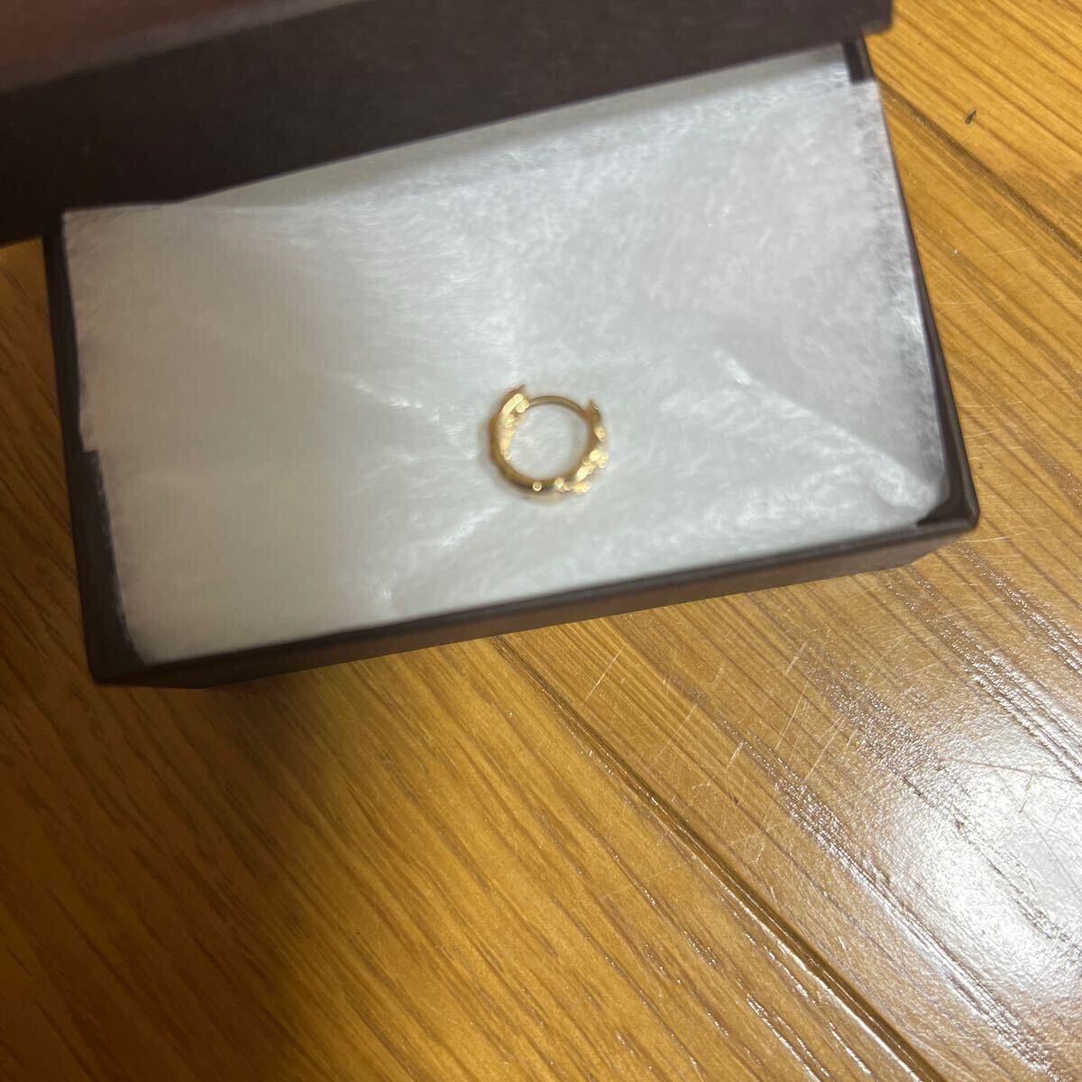 AVALANCHE アヴァランチ　ダイヤモンド 10K イエローゴールド ピアス 10mm HIP HOP ヒップホップ　ジュエリー　アクセサリー　YELLOW GOLD_画像4