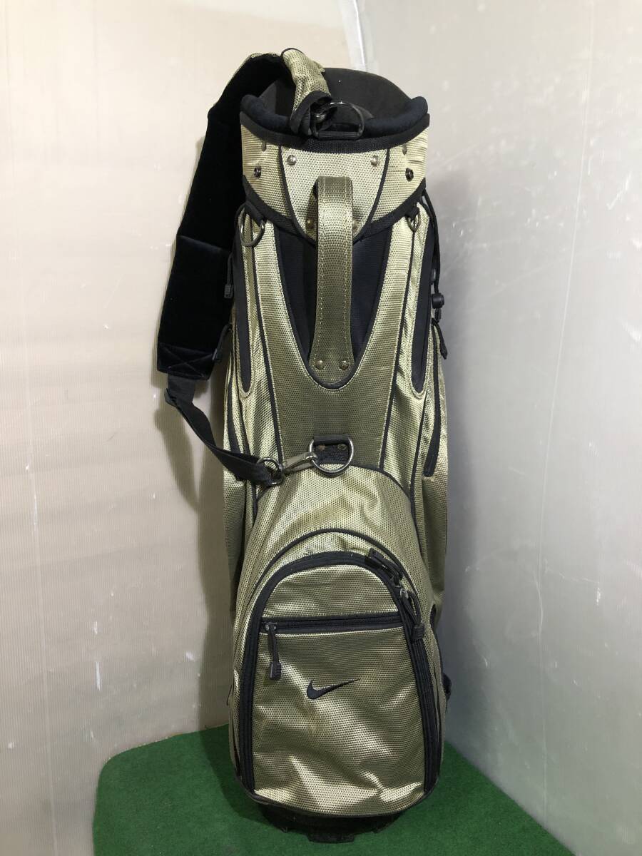 送料無料/おてがる配送☆中古品 NIKE ナイキ キャディバッグ［5289］