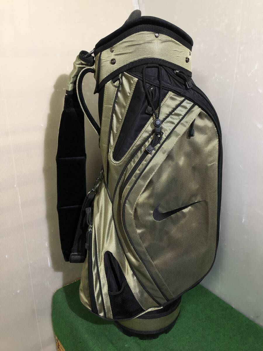 送料無料/おてがる配送☆中古品 NIKE ナイキ キャディバッグ［5289］