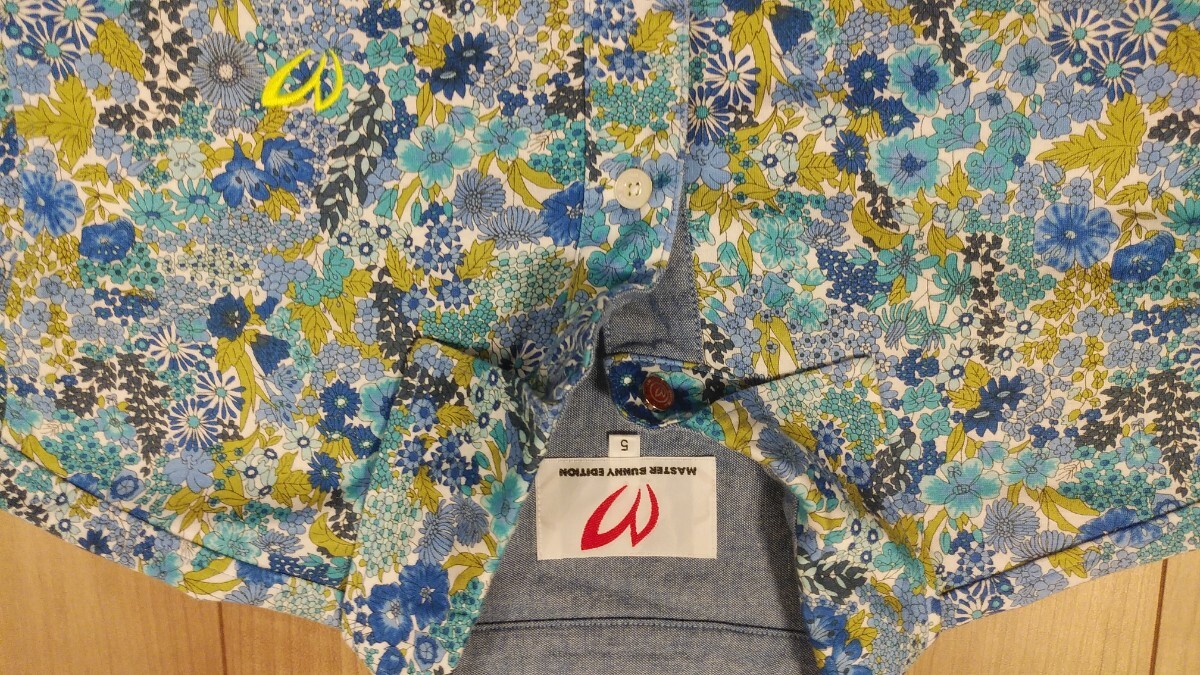 マスターバニーゴルフウエア花柄中古_画像3