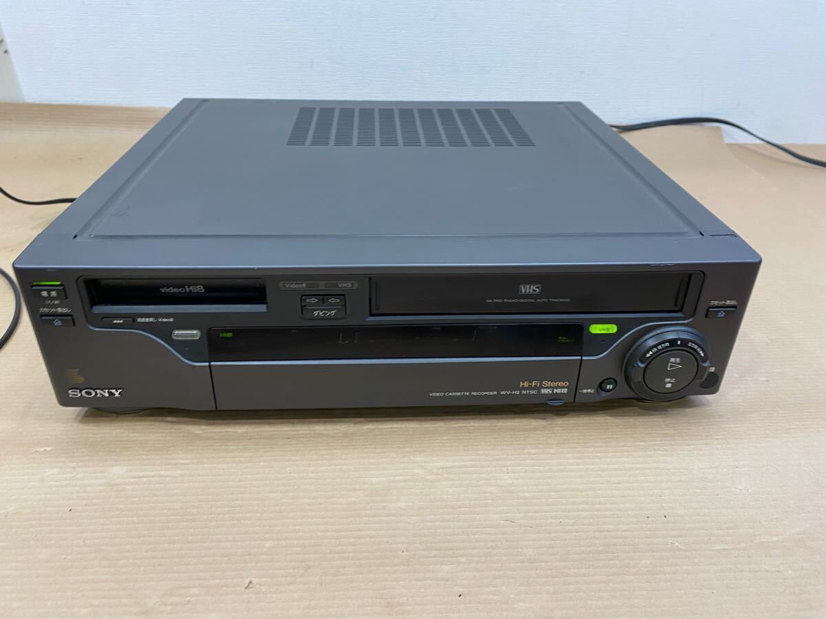 SONY ソニー ビデオカセットレコーダー VHS Hi8 WV-H2