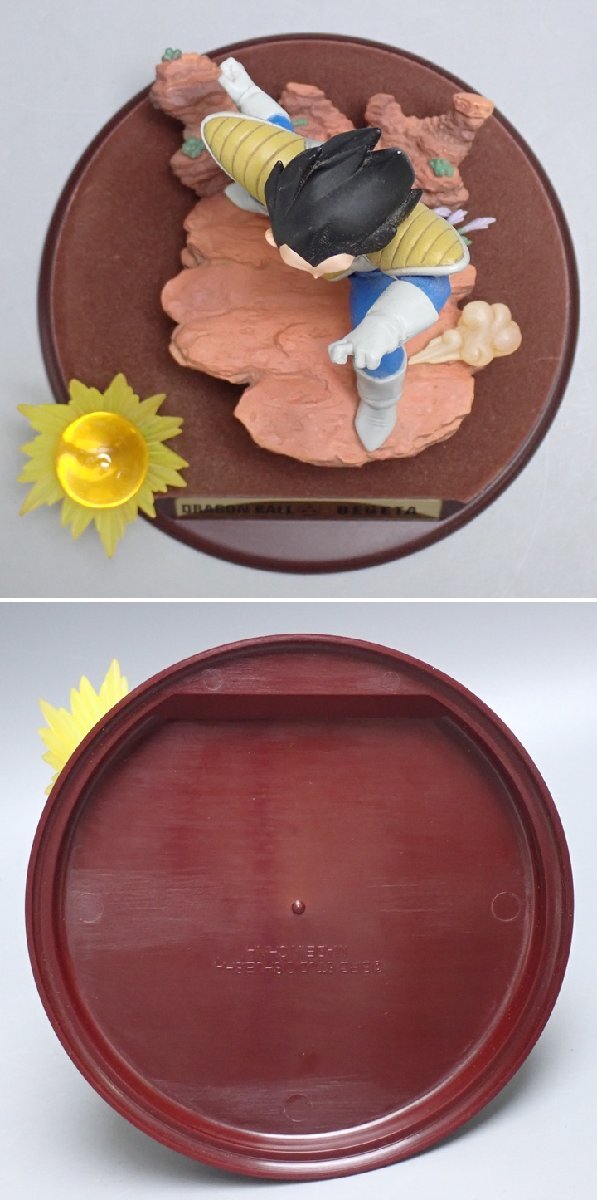 ★集英社 ドラゴンボールセレクション 巻三 ベジータ フィギュア/塗装済み完成品/外箱付き/鳥山明&2164500008