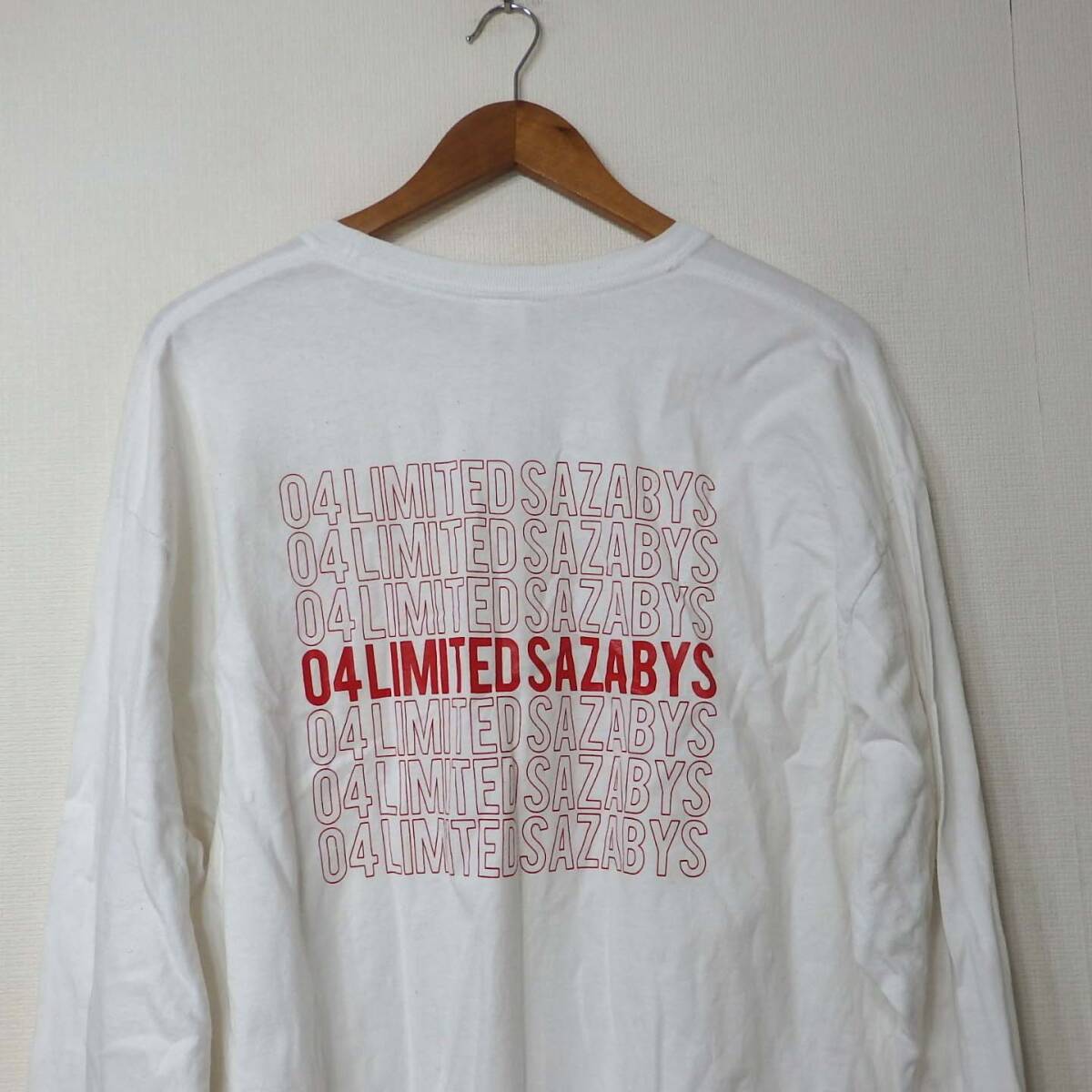 04 Limited Sazabys ロンT XLサイズ【未開封】 04 Limited Sazabys（フォーリミテッドサザビーズ）Tシャツ /XLサイズ