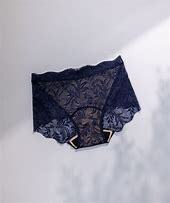 Mサイズ■OLTER natural オルタショーツ OLTER SHORTS 総レースタイプ 吸水ショーツ サニタリーショーツ■ネイビー_画像2