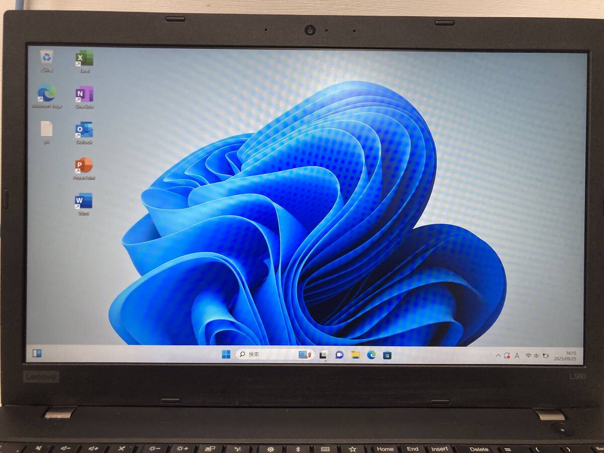 318)レノボThinkpad?。?80　i5　8250 8G 256SSD 2019オフイス付きテンキー解像度1920X1080　ACアダプター付き動作品　Windows11pro