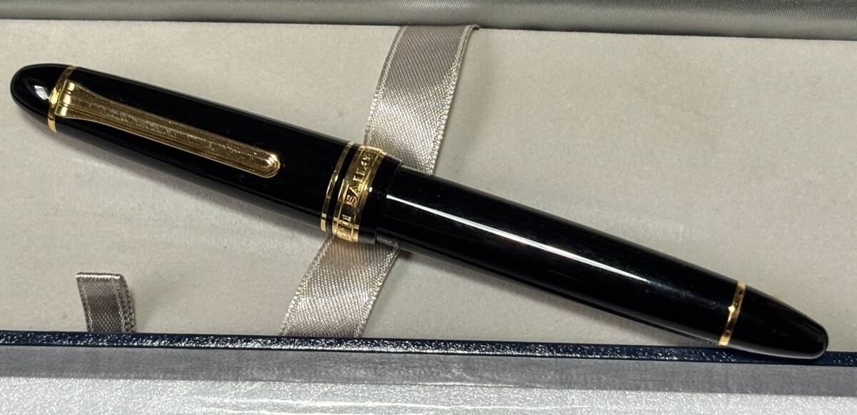 筆記用具　萬(wàn)年筆　SAILOR/セーラー　21K/21金　ケース付