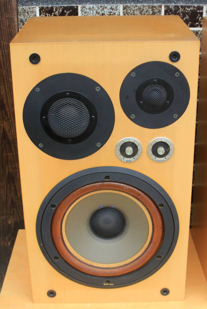 ビクター★音出し確認済。白木の高音質3Wayスピーカー『VICTOR SX-5Ⅱ』★