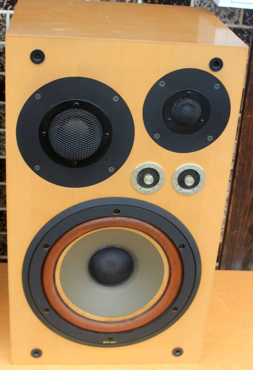 ビクター★音出し確認済。白木の高音質3Wayスピーカー『VICTOR SX-5Ⅱ』★