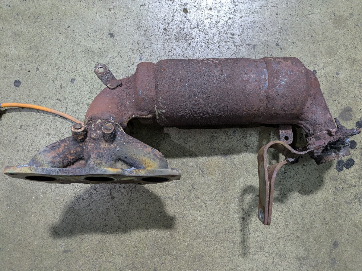 ホンダ アクティ HH6 エキマニ 觸媒 キャタライザー