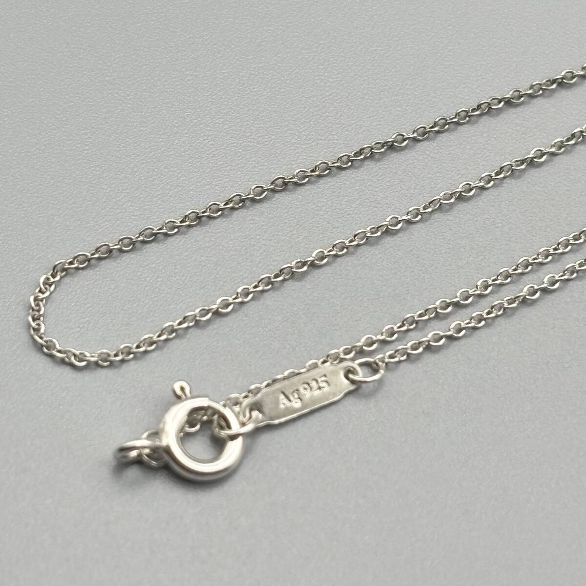 ☆ 現行品 ティファニー チェーン ネックレス ペンダント シルバー Ag925 Tiffany&co Silver Chain Necklace Pendant