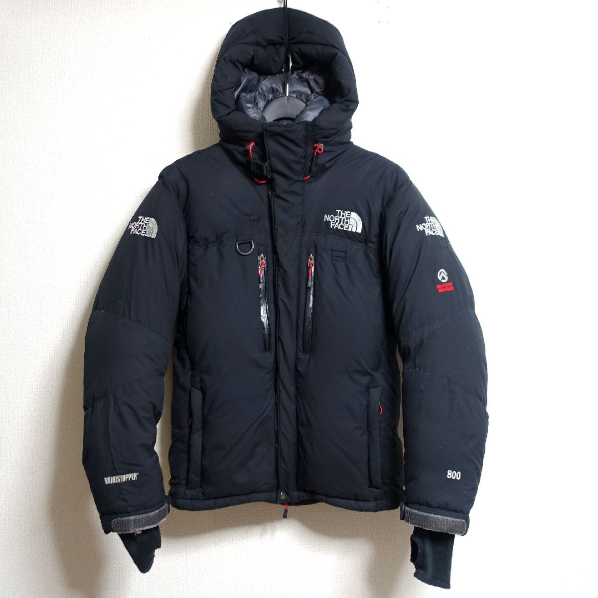 THE NORTH FACE ノースフェイス サミットシリーズ ヒマラヤン パーカ ダウンジャケット 800FP メンズ Sサイズ 正規品 ブラック Z5146