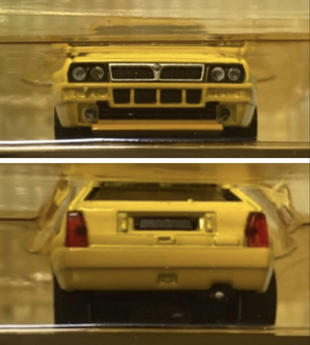 宮6Y★CM's ラリーカーコレクション 1/64★ランチア スーパーデルタ LANCIA SUPER DELTA★イエロー 黄★スペシャルカラー★WRC シーエムズ_画像4