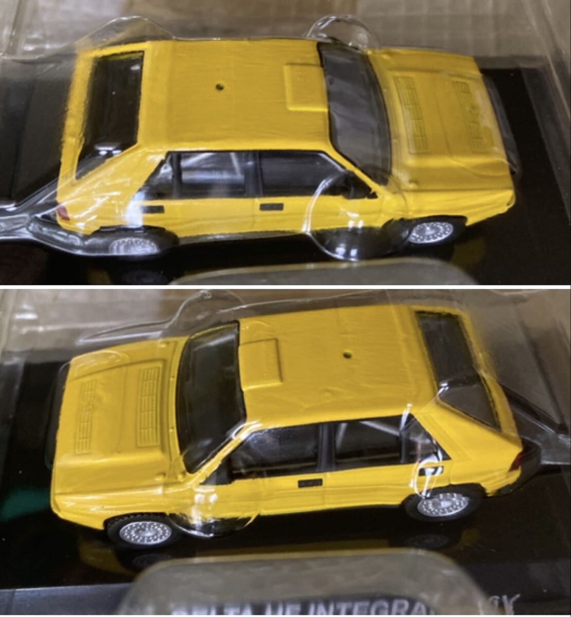 宮5Y★CM's ラリーカーコレクション 1/64★ランチア デルタ HF インテグラーレ 16V LANCIA DELTA INTEGRALE★ベンチ大★スペシャルカラー_画像5