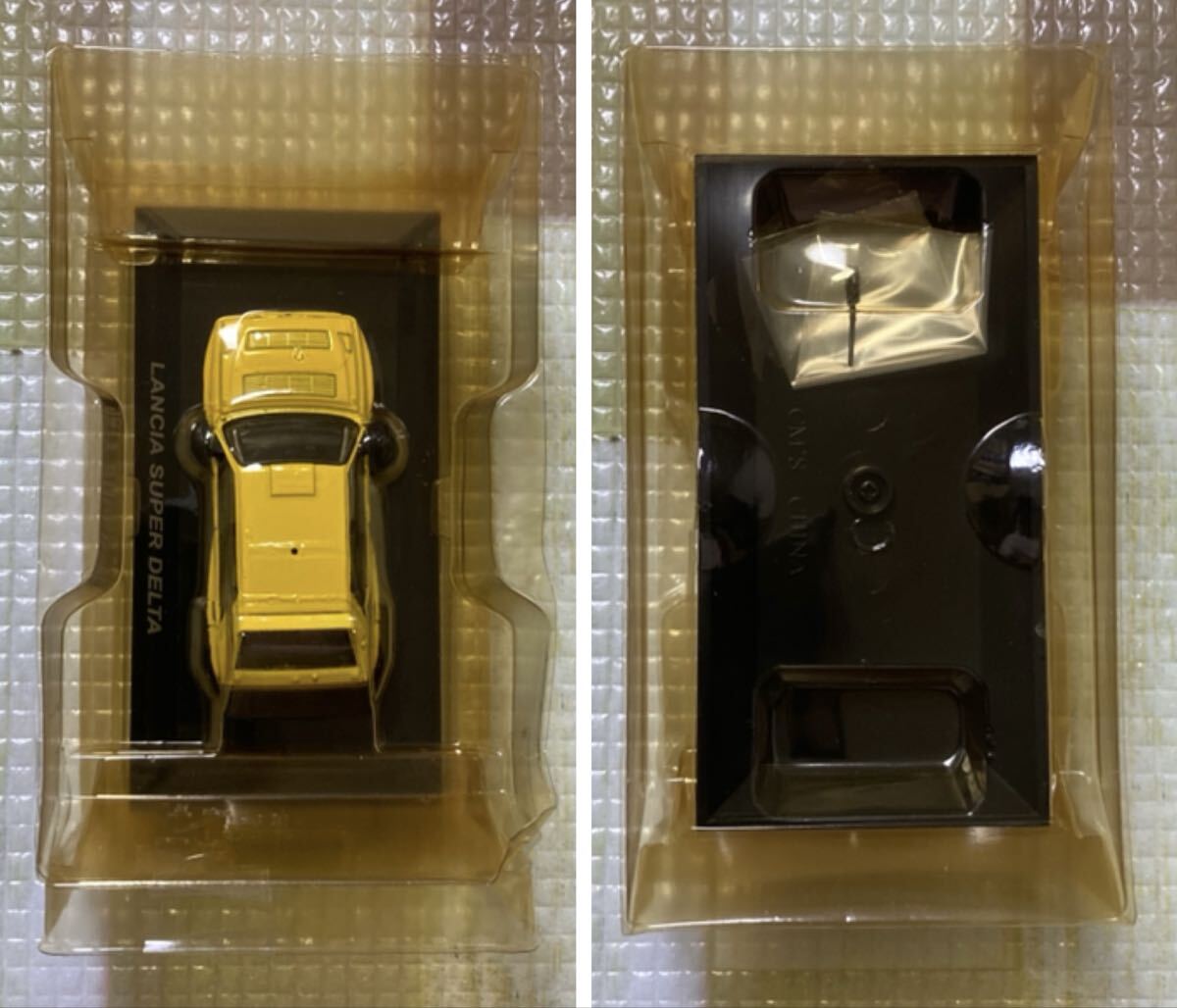 宮6Y★CM's ラリーカーコレクション 1/64★ランチア スーパーデルタ LANCIA SUPER DELTA★イエロー 黄★スペシャルカラー★WRC シーエムズ_画像8