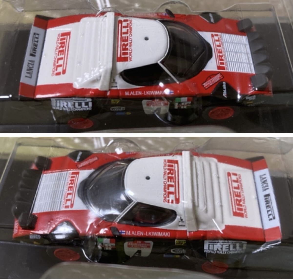 L5_78★CM's ラリーカーコレクション 1/64★ランチア ストラトス1978 LANCIA STRATOS HF #4★サンレモ ピレリ Pirelli★シーエムズ WRC_画像6