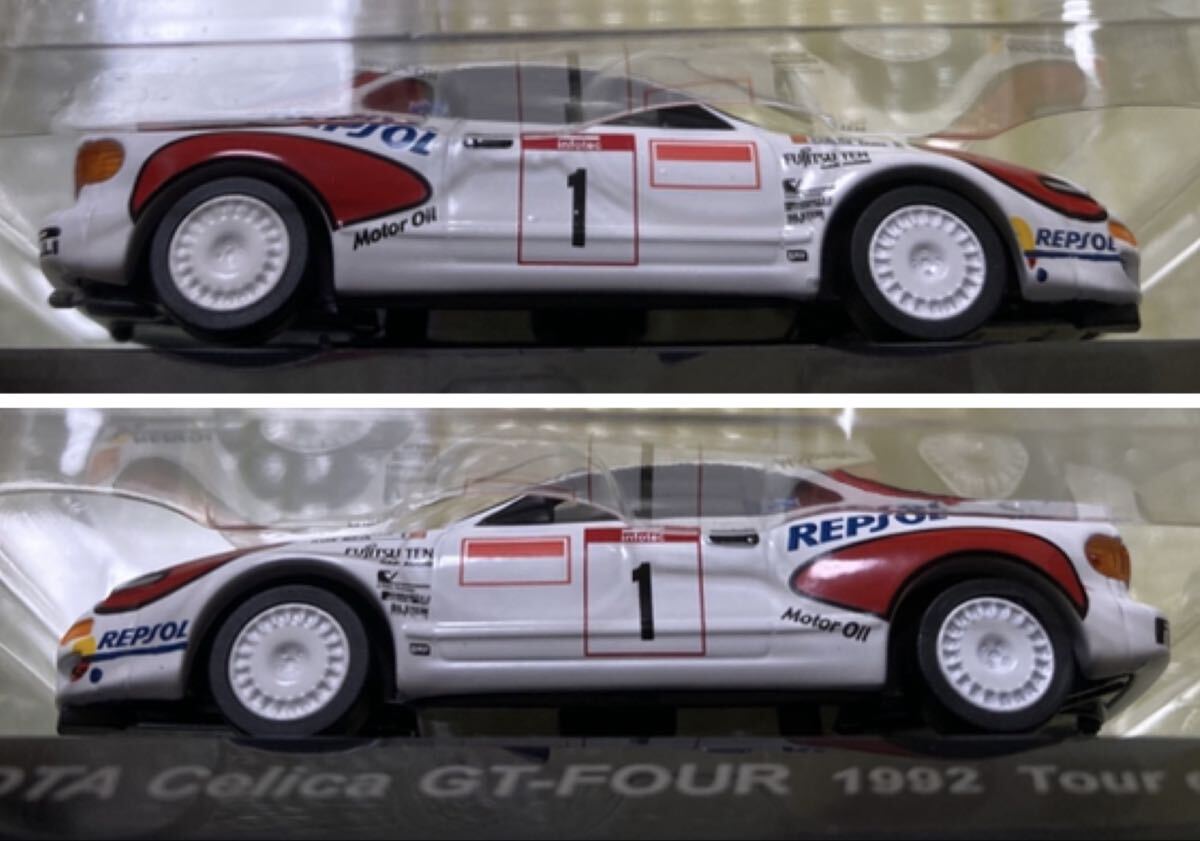 T692★CM's ラリーカーコレクション 1/64★トヨタ セリカ Celica GT-FOUR 1992 ツールドコルス #1★レプソル REPSOL WRC★シーエムズ_画像8