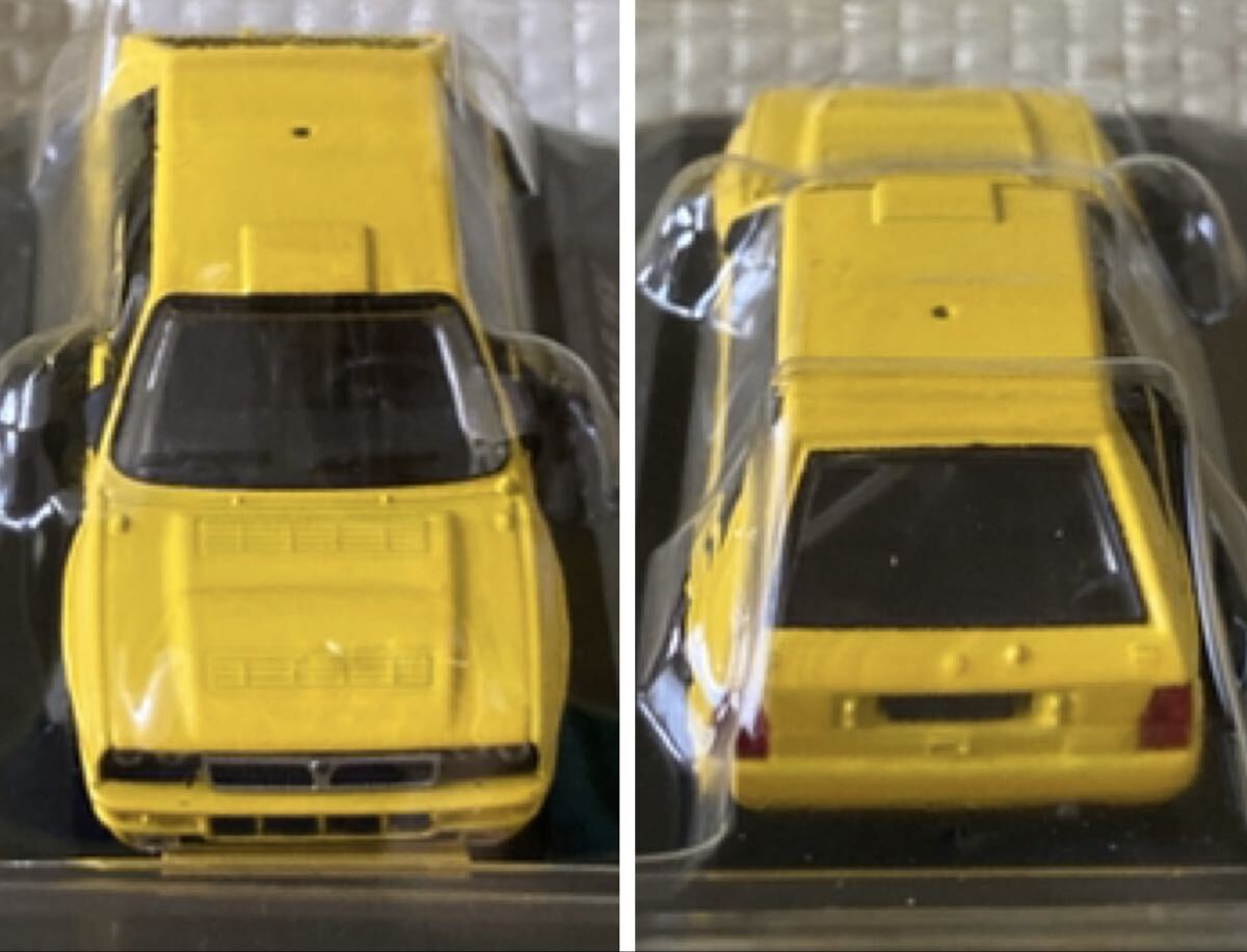 宮5Y★CM's ラリーカーコレクション 1/64★ランチア デルタ HF インテグラーレ 16V LANCIA DELTA INTEGRALE★ベンチ大★スペシャルカラー_画像8