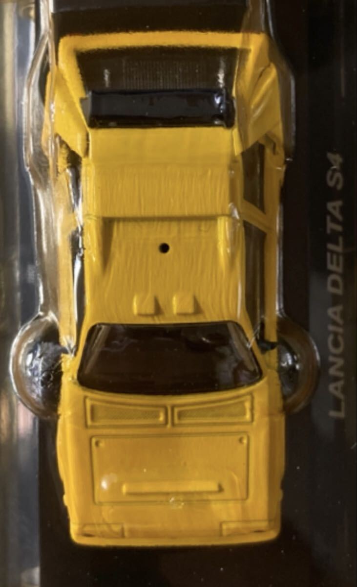 宮3Y★CM's ラリーカーコレクション 1/64★ ランチア デルタ S4 LANCIA DELTA S4★イエロー 黄色★宮沢模型限定スペシャルカラー★WRC_画像3