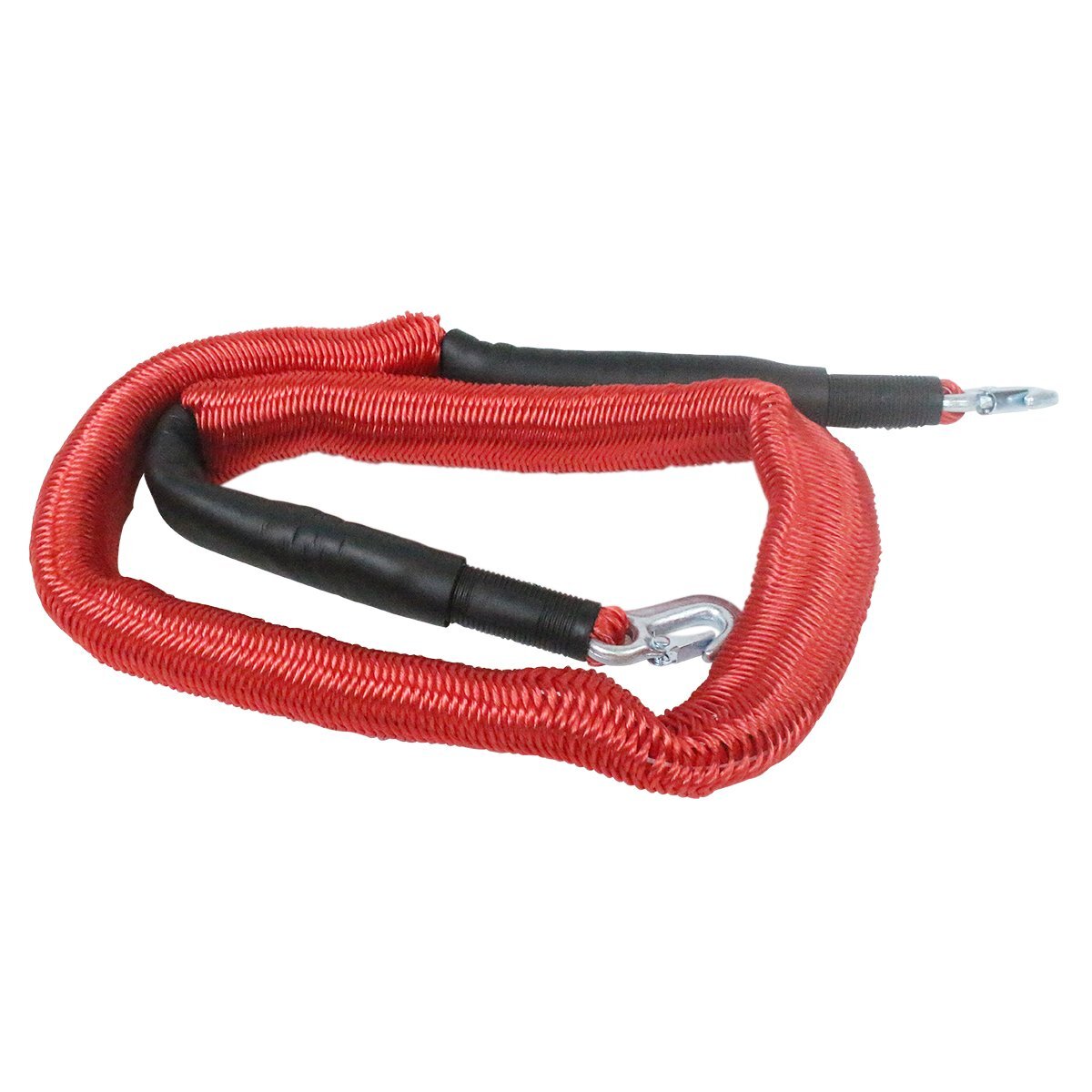 【送料無(wú)料】ジェットスキー ゴムボート アンカーロープ 伸縮 のびのび ロープ 2ｍから6m 赤 レッド PWCアンカー 船 カヌー 系留 錘 碇
