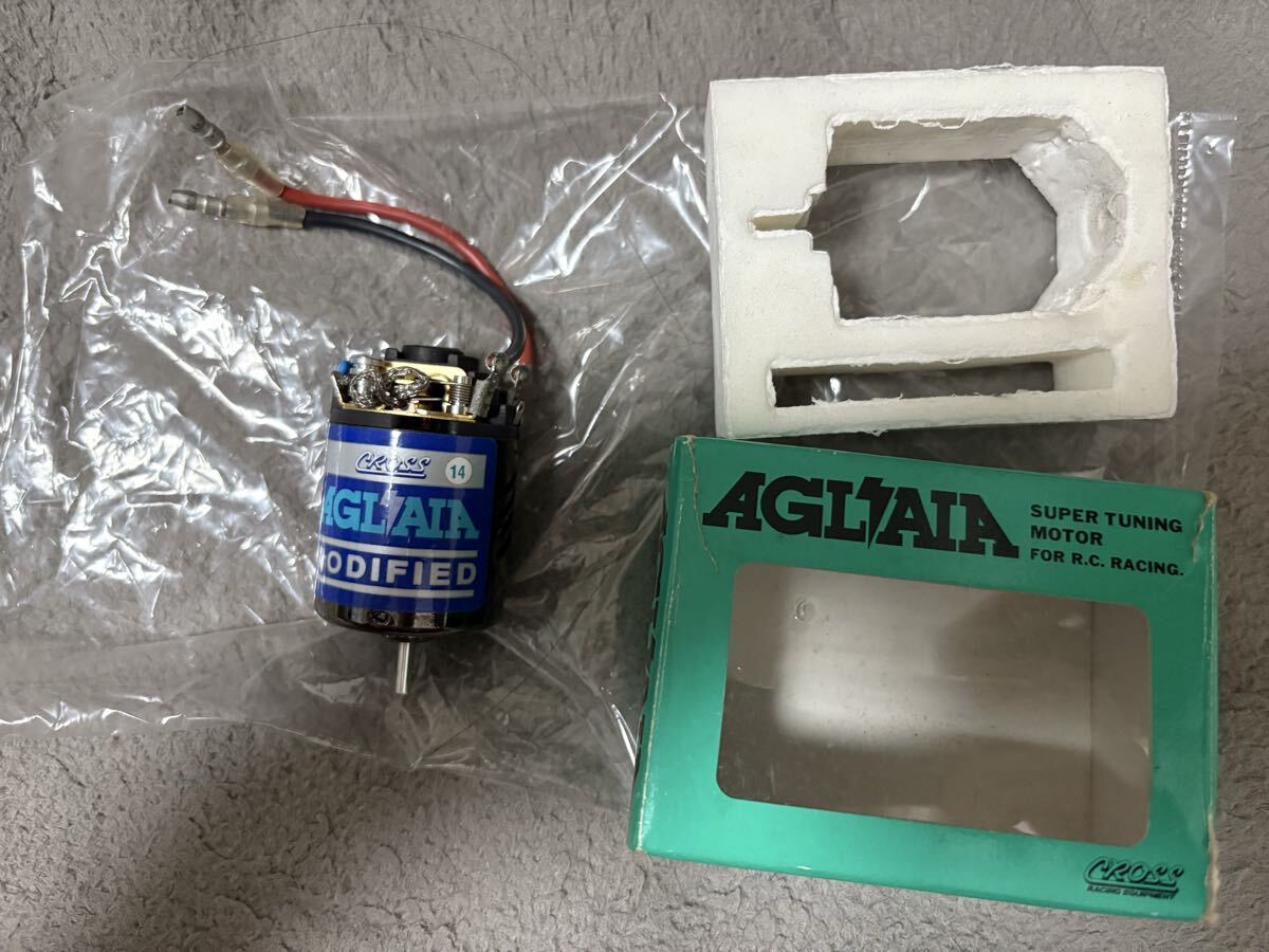 ラジコン　RC モーター　AGLAIA MODIFIED 14T アグライアー　モデファイド　スーパーチューニングモーター　CROSS クロス　_画像1