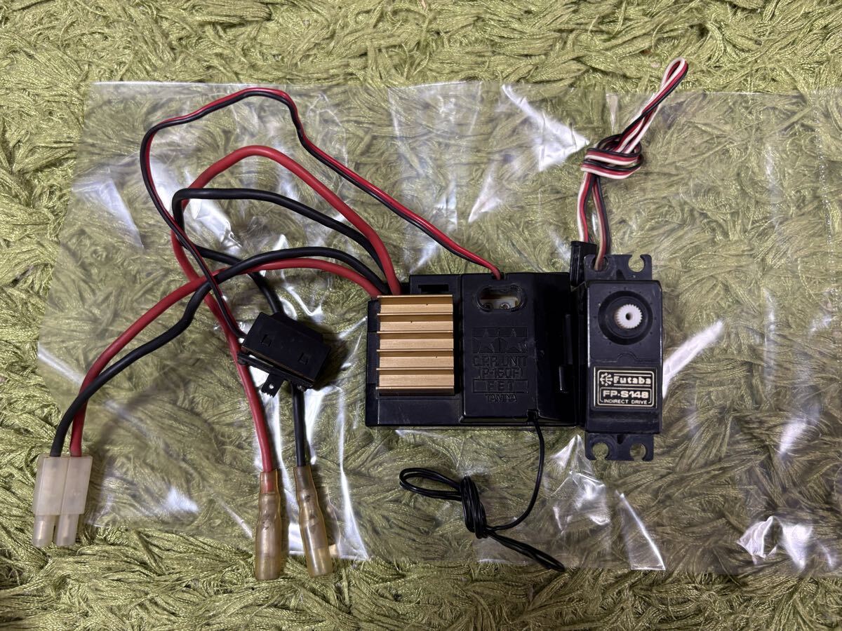  радиоконтроллер RC приемник в одном корпусе усилитель P-160F FET ESC servo FP-S148 комплект Tamiya Tamiya Futaba Futaba