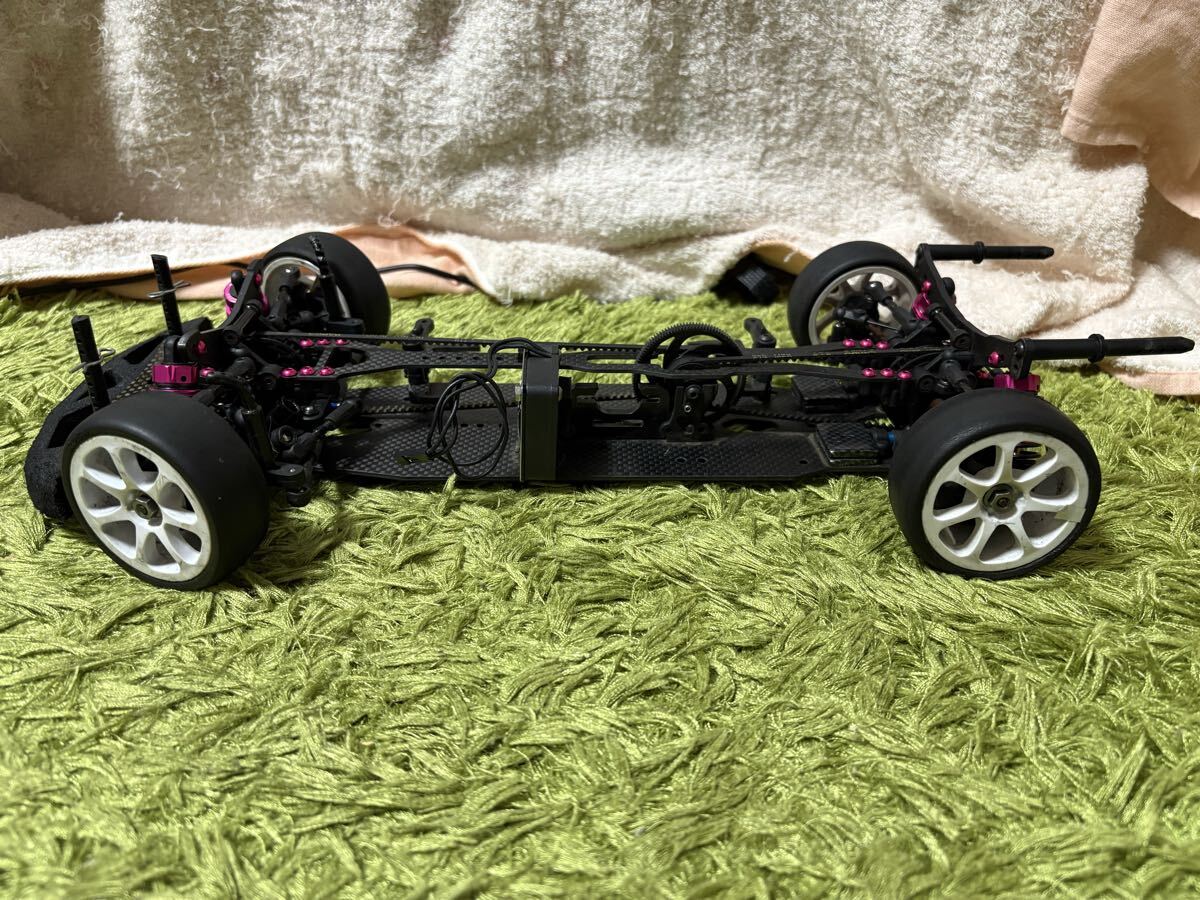 ラジコン RC シャーシ ADVANCE S64 アドバンス　3RACING フロントダブルカルダン　_画像6