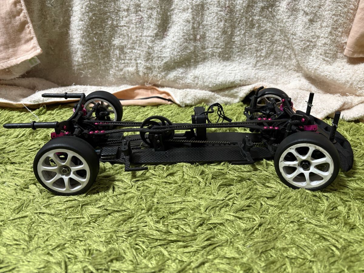 ラジコン RC シャーシ ADVANCE S64 アドバンス　3RACING フロントダブルカルダン　_画像7