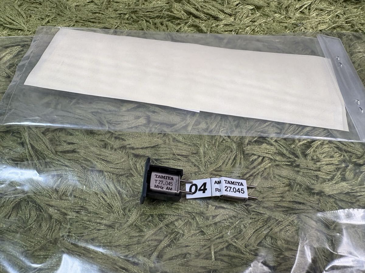 ラジコン RC クリスタル バンド 4バンド AM RX TX タミヤ 田宮 TAMIYA_画像2