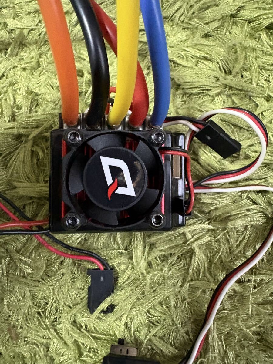 ラジコン　RC ブラシレスアンプ　QUIC RUN 10BL120 クイックラン　ブラシレスモーター　JR RS-540BL1 スピードパッション　SPEED PASSION_画像3